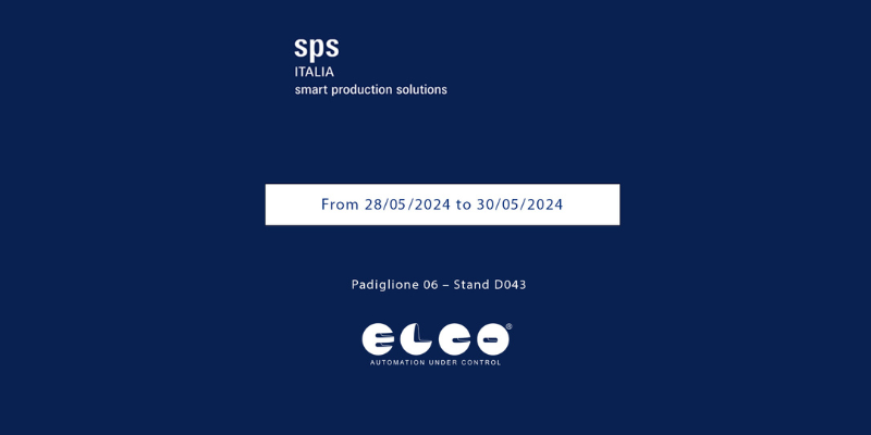 EL-CO at the SPS Fair in Parma from 28 to 30 May