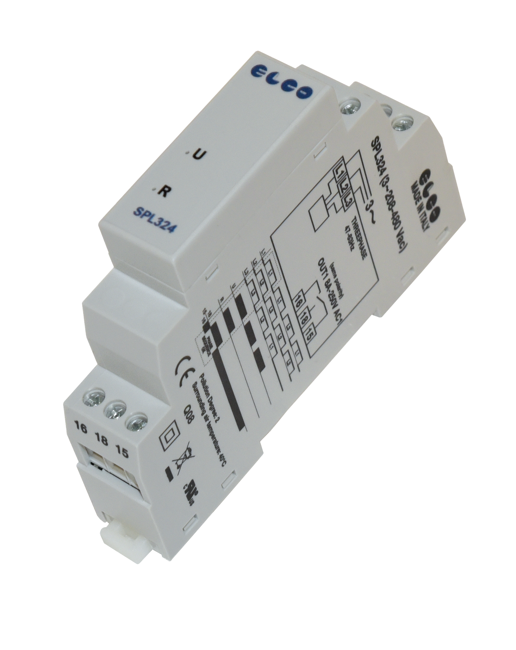 SPL324 PHASE SEQUENCE AND PHASE LOSS RELAY