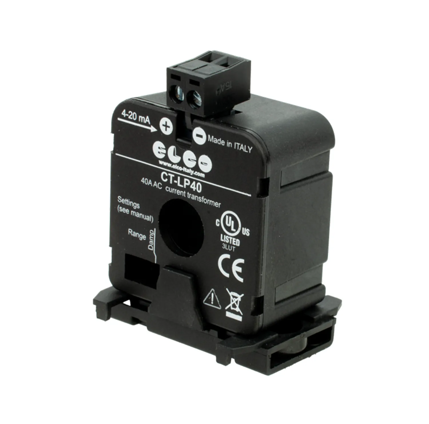 CT-LP40 Transductor de corriente alterna alimentado por bucle